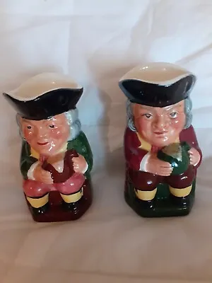 PAIR Toby Jugs 'Kelsboro Ware' Seated Man With Jug / Tankard. 4  • £3