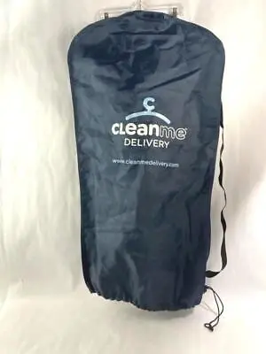 Eco2Go Clean Me Delivery Dry Cleaning Clothes Hanging Storage Bag Navy Blue • $15.39