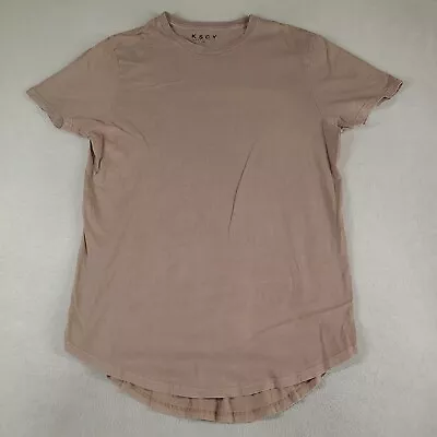 KSCY T Shirt Essentials Grey Short Sleeve Size 2XL Basic Rounded Hem Cotton • $15