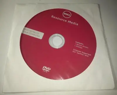 Dell OptiPlex 9010 Resource Media Device Drivers Utilities DVD For P/N 0GN6Y3 • $6.99