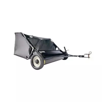 Tow Lawn Sweeper 42 In. 12 Cu. Ft. Rope Dumping Mechanism Easy Storage Transport • $395.99