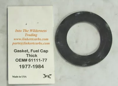 $5 • Buy Harley Gas Cap Gaskets - ’77-’84 Shovelhead  - James Gaskets - 61111-77 USA (2 )