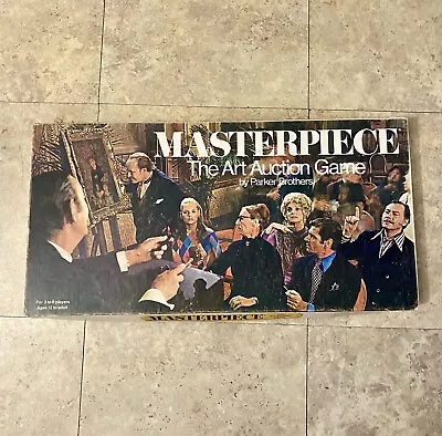 Masterpiece The Art Auction Game - Parker Brothers 1970 - Complete • £37.63