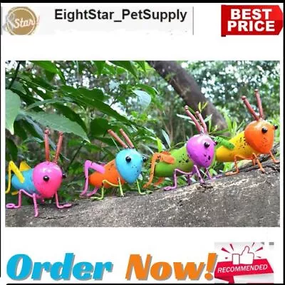 Metal Garden Decor For OutsideCute Grasshopper Outdoor Wall Art Decorative  • $23.88