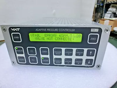 VAT PM-7 Adaptive Pressure Control650PM-36PM-1004/1096LAM 796-098290-002_8895 • $5169