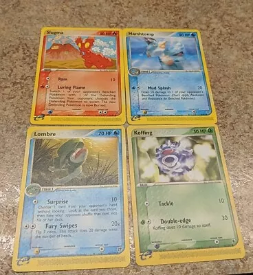 E-Reader Pokemon Cards 2002/2003 NM-LP Lot Of 4 • $9