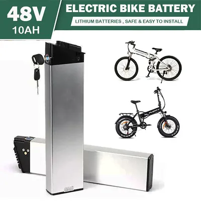 48V 10Ah Lithium Battery For SAMEBIKE/BEZIOR Ebike Folding Electric Bicycle Bike • $209.68