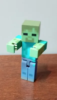 Minecraft Zombie Action Figure Toy 3In Mojang • $5