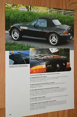 1999 Bmw Z3 Roadster Original Dealer Advertisement Print Ad-99 • $9.99