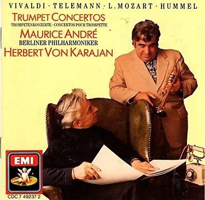 Karajan Andre - Hummel/Mozart/Telemann;Trum - Karajan Andre CD XWVG The Cheap • £4.02