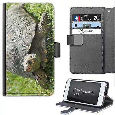 $36.43 • Buy Tortoise Phone Case;PU Leather Wallet Flip Case;Cover For Samsung;Apple;Sony