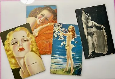 Vintage 50’s LOT Of VINTAGE MUTOSCOPE ARCADE EXHIBIT CARDS RISQUE GIRLIE PIN-UP • $9.99