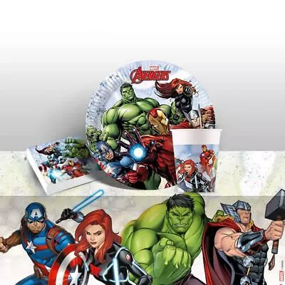 Marvel Avengers Party Supplies Decorations Balloons Tableware Infinity Stone • £7.35