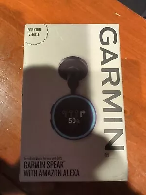 Garmin Speak 010-01862-01 GPS With Amazon Alexa - Black • $28