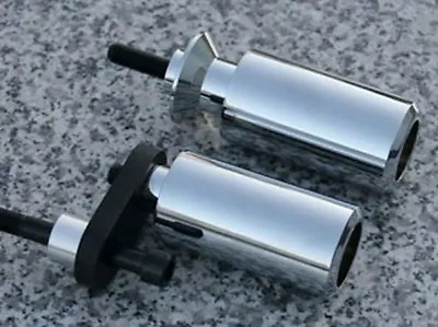 2006-2007 Yamaha YZF R6 CHROME BILLET FRAME SLIDERS • $22.95