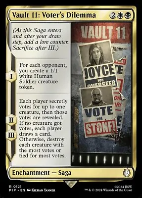 X1 Vault 11: Voter's Dilemma R MTG Universes Beyond: Fallout M/NM English • $1.17