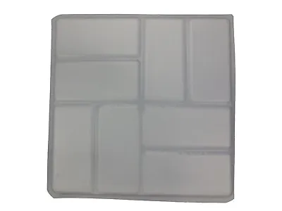 Square 16in Brick Design Paver Concrete Stepping Stone Mold 2009 Moldcreations • $47.95