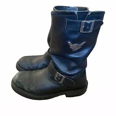 Harley-Davidson Biker Boots Mens 12 Steel Toe VTG 90’s Conductor Engineering • $45