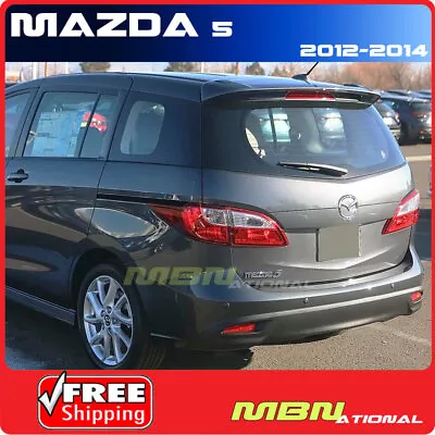 2012+ Mazda 5 Wagon Roof Spoiler PAINTED CLEARCOAT 38P LIQUID SILVER METALLIC • $218.75