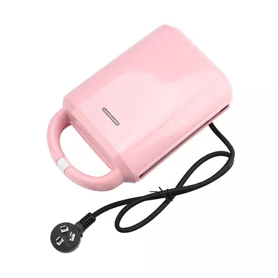 (Pink)Multifunctional Reversible Waffle Maker Breakfast Cake Making Machine 6 • £69.84