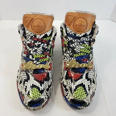 Reebok Pump Omni Lite X Melody Ehsani Snakeskin Limited Rare Shoe US 7.5 EURO 40 • $249.95