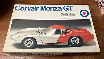 Vintage Entex #9304 Chevy Corvair Monza Gt 1:20 Model Kit Unbuilt In Box • $50