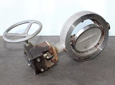 Used 8  150 Flowseal Butterfly Valve CF8M Stainless Steel Body & Disc USED • $500