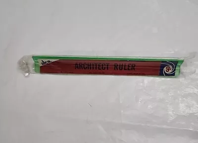 Vintage ALCO Architect Scale Triangular Ruler  Plastic NEW • $6.50