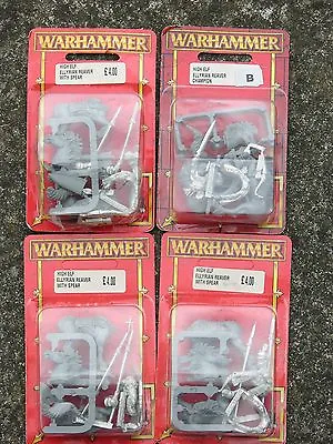 Whfb High Elf Army Blister Packs Multi-listing • $39.20