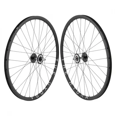 Wheel Master 700C Alloy Fixed Gear Double Wall 700C SET H+Son Hydra BRAKELESS • $659.02