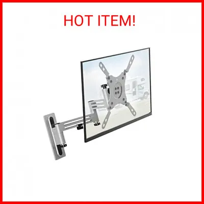 RV TV Mount Lockable Wall Mount For Camper Trailer Motor Home Full Motion Anti • $44.10