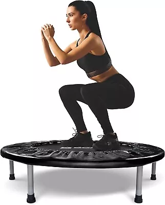 BCAN 38  Foldable Mini Trampoline36  Unfoldable Fitness Trampoline BLACK • $50