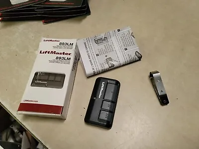 LiftMaster 893LM OEM New Garage Door Opener Remote MyQ Security NOB • $25