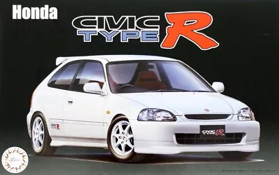 Fujimi ID-15 1/24 Scale Model Sports Car Kit Honda Civic Type R EK9 Early Ver. • $25.90