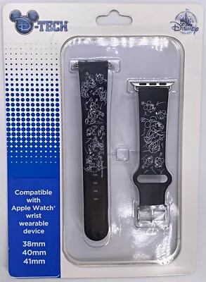 Disney Minnie Mouse Sketch Apple Watch Wrist Device Bands 38mm 40mm 41mm - NEW • $36.99