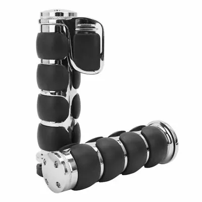 $38.39 • Buy 1  Hand Grips Handlebar W/ Throttle For Harley Kuryakyn Suzuki Shadow Honda US