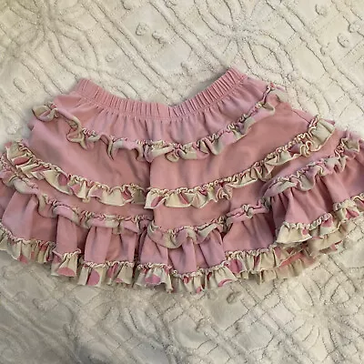 Mustard Pie 2T Pink Skirt Ruffled Layered Twirling Play Condition • $10.95