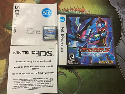 Mega Man Star Force 3 Black Ace (No Manual) Nintendo DS TESTED WORKS  • $140