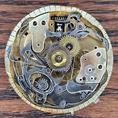 LeCoultre Minute Repeater Pocket Watch Movement Ticking & Chiming  (BK258) • £699