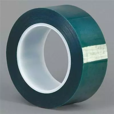 3M 8992 2 In X 72 Yd Green Polyester Powder Coating High Tempratute Tape • $11.89