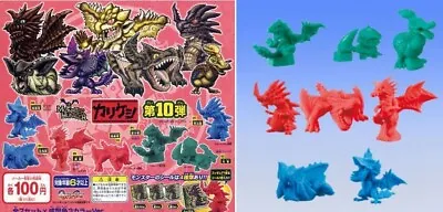 Bandai Monster Hunter Part 10 Dragon Rioreus Mini Big Head Gashapon 7 Figure • $69.99