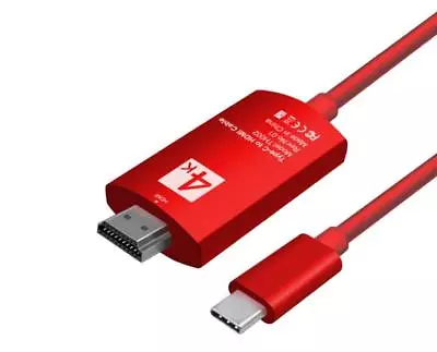 Type C To HDMI TV Cable Adapter For Huawei P20 Samsung S8 S9 S10 Note 8 Macbook • $6.76