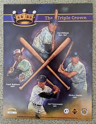 1994 Upper Deck Error & Corrected Micky Mickey Mantle Sheets Ted Williams MINT • $95