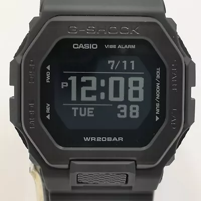 CASIO G-Shock G-Lide GBX-100NS-1JF Moon Tide Data Black Men's Watch New In Box • $154