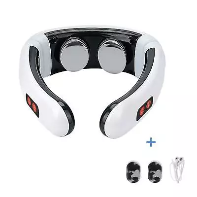 Cervical Neck Pulse Massager Body Shoulder Muscle Relax Relieve Pain Electric • £10.29