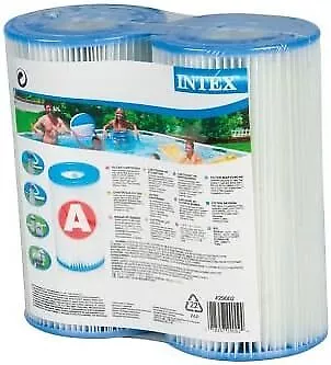 Intex 0775431 Filter Cartridge For Swimming Pool Blue 108 X 216 X 203 Cm... • £10.90