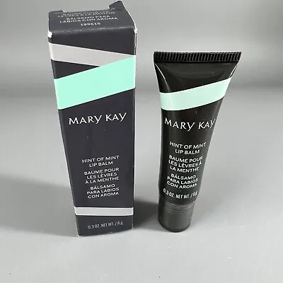 Mary Kay Lip Balm Hint Of Mint ~ Moisturizing With A Refreshing Mint Leaf Scent • $11