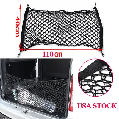 For SUVs Cars And Trucks Cargo Net Stretchable Nylon Mesh Storage Bag 110x40CM • $11.42