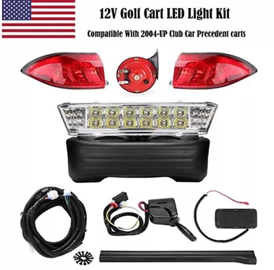 Golf Cart LED Light Kit Turn Signal W/Horn Brake Switch For Club Car Precedent • $188.88