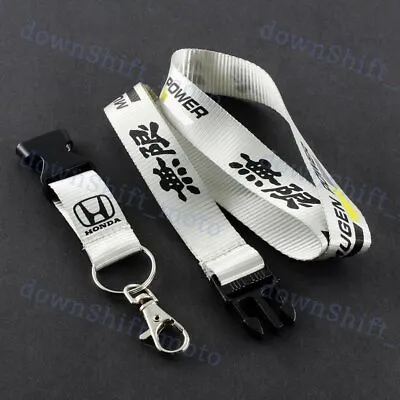 Lanyard Silver Mugen Keychain Quick Release Key Chain Strap For HONDA CIVIC New • $5.39